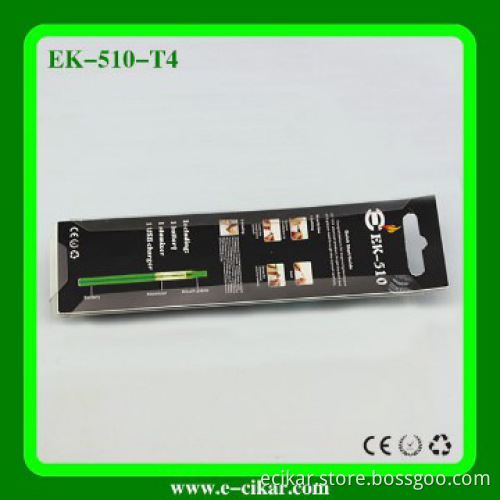 2014 hot sale 510 e cigarette most popular cigarette 510-T4 lady\'s sty